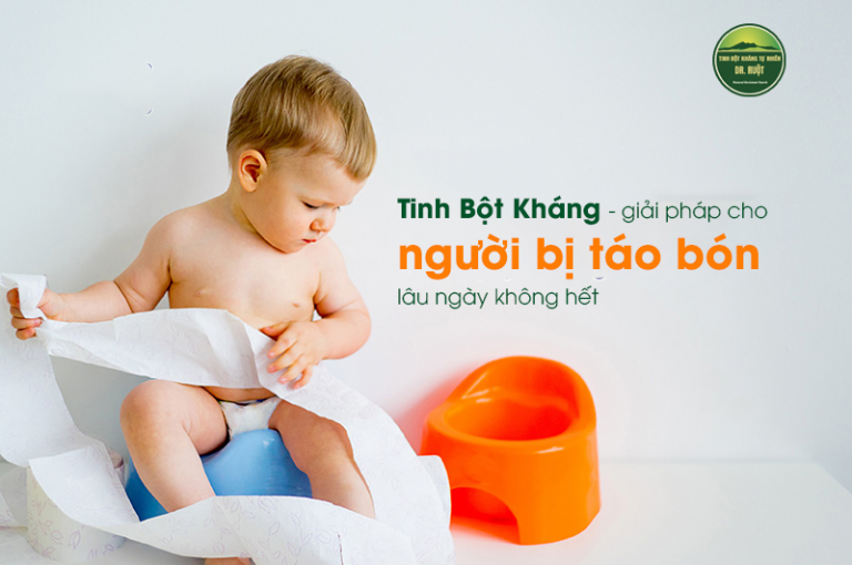 Tinh Bot Khang Dr Ruot cho nguoi bi tao bon