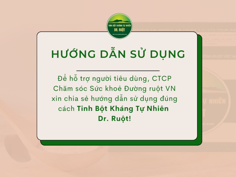 HDSD Tinh Bot Khang Tu Nhien Dung Cach