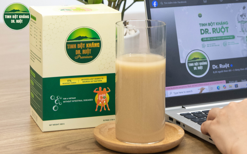 Dr. Ruột là thương hiệu tiên phong tại Việt Nam tạo ra sản phẩm chứa tinh bột kháng RS3.