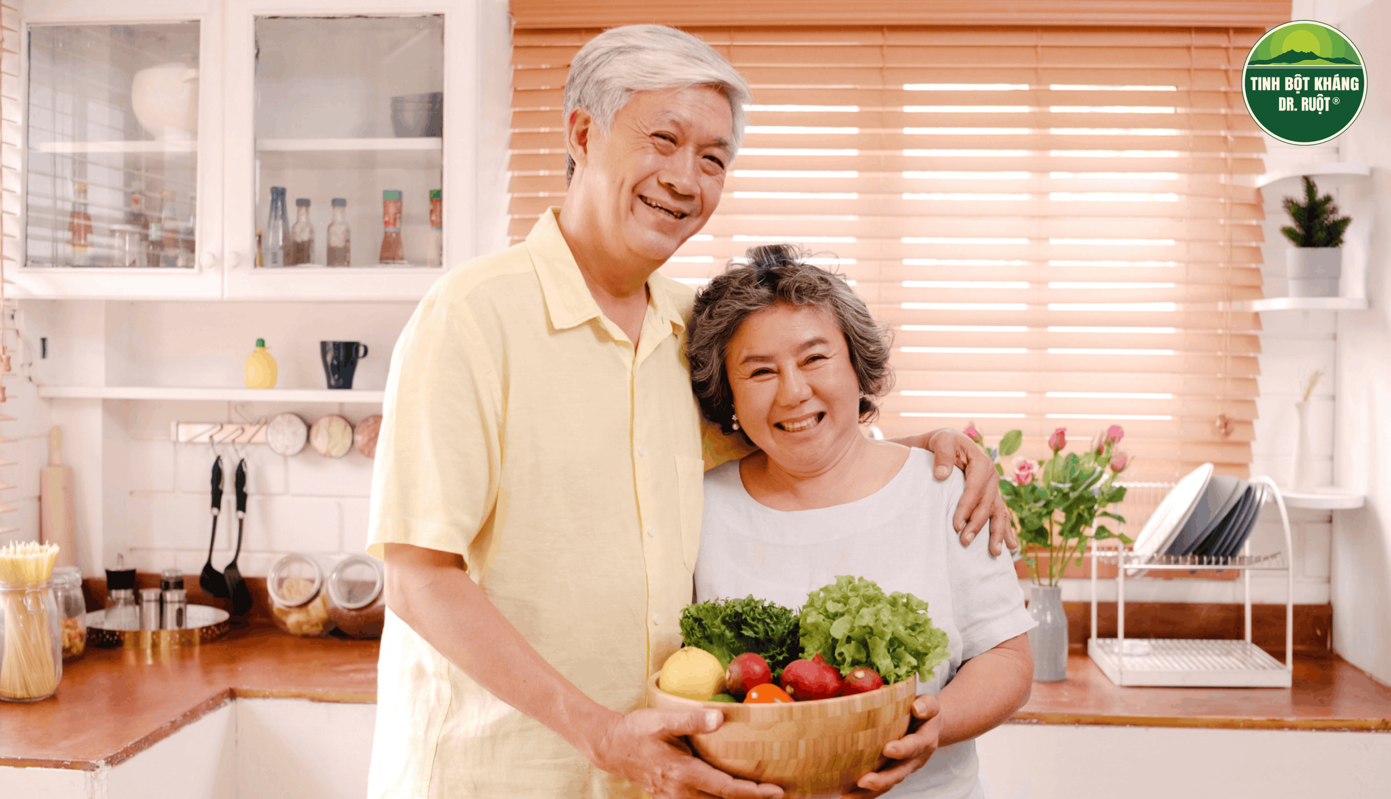 Chế độ dinh dưỡng khoa học giúp làm chậm quá trình lão hoá và phòng ngừa bệnh tật