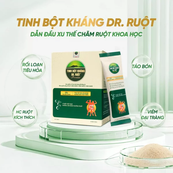 Tinh bột kháng Dr. Ruột Premium 17%