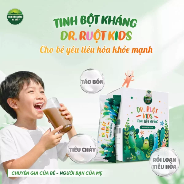 Tinh Bột Kháng Dr. Ruột Kids 18%