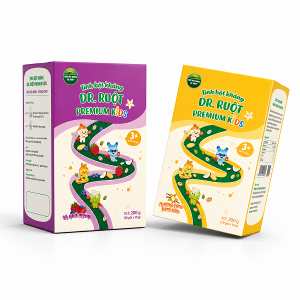 Tinh bột kháng Dr. Ruột Premium Kids
