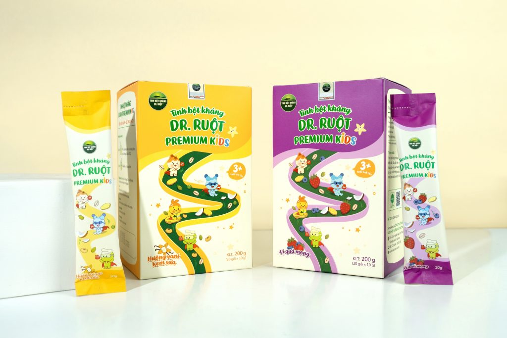 DR. RUỘT Premium Kids - Tiêu hoá khoẻ, Dễ như chơi