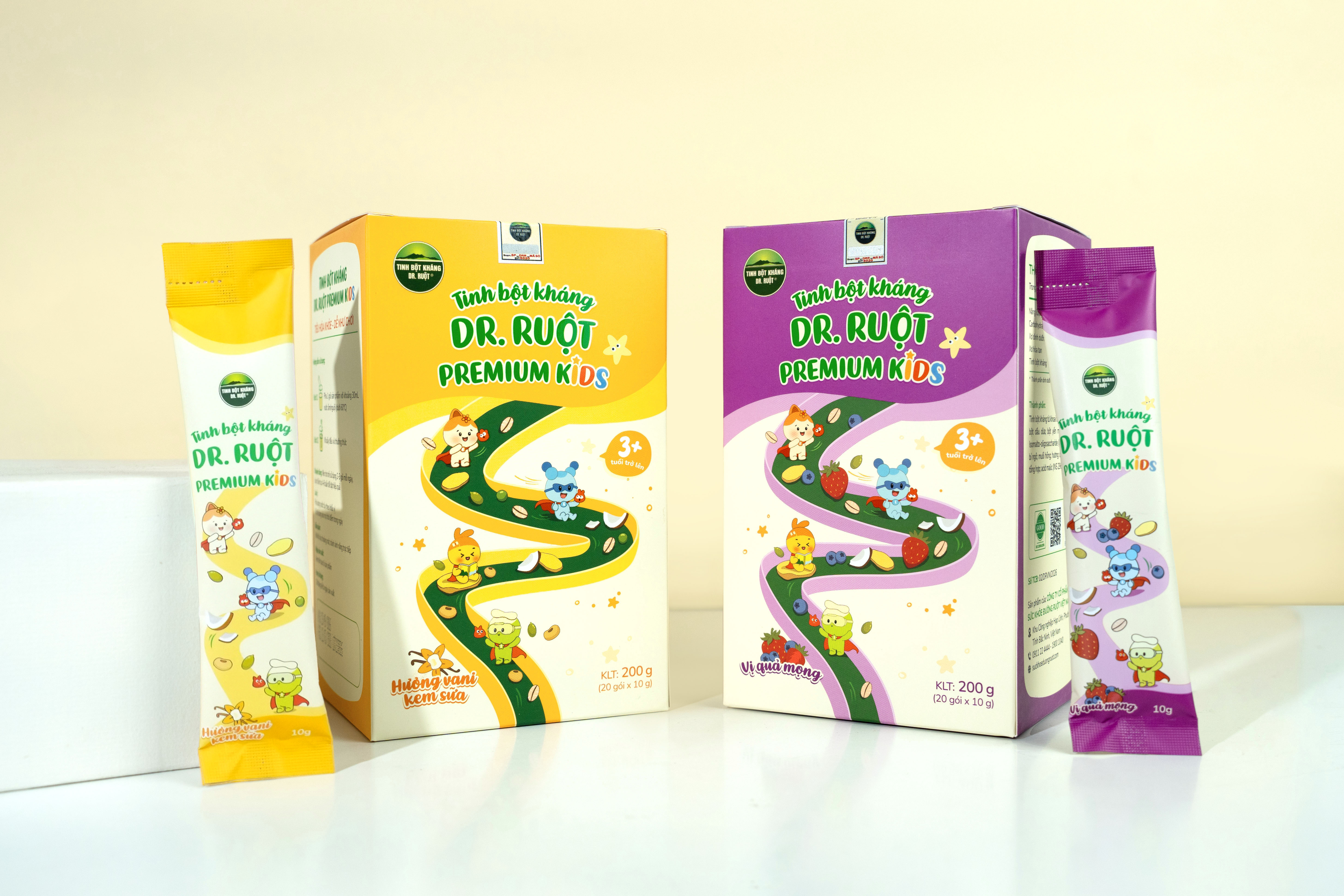 DR. RUỘT Premium Kids - Tiêu hoá khoẻ, Dễ như chơi