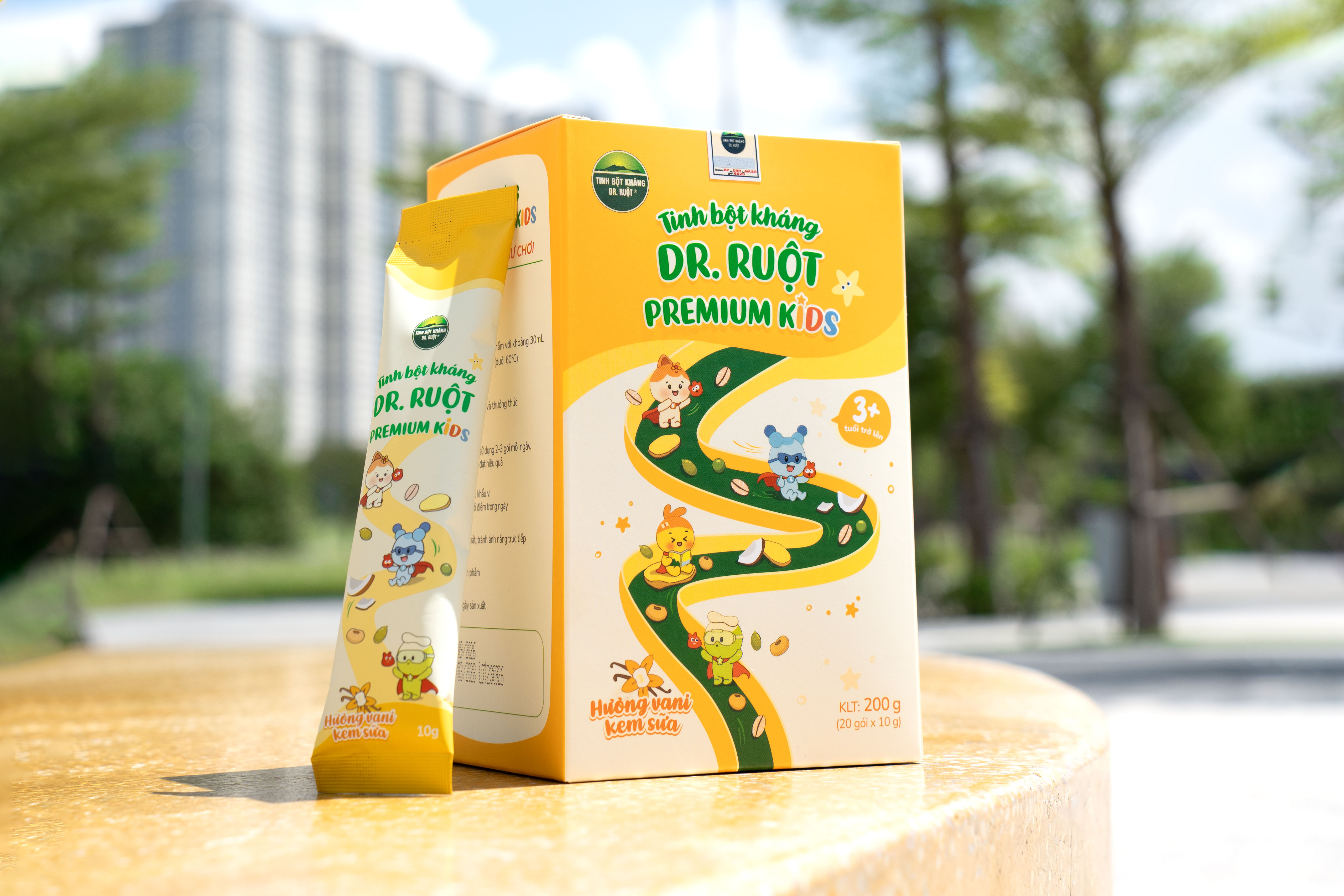 DR. RUỘT Premium Kids cân bằng giữa chăm sóc tiêu hóa và bổ sung dinh dưỡng